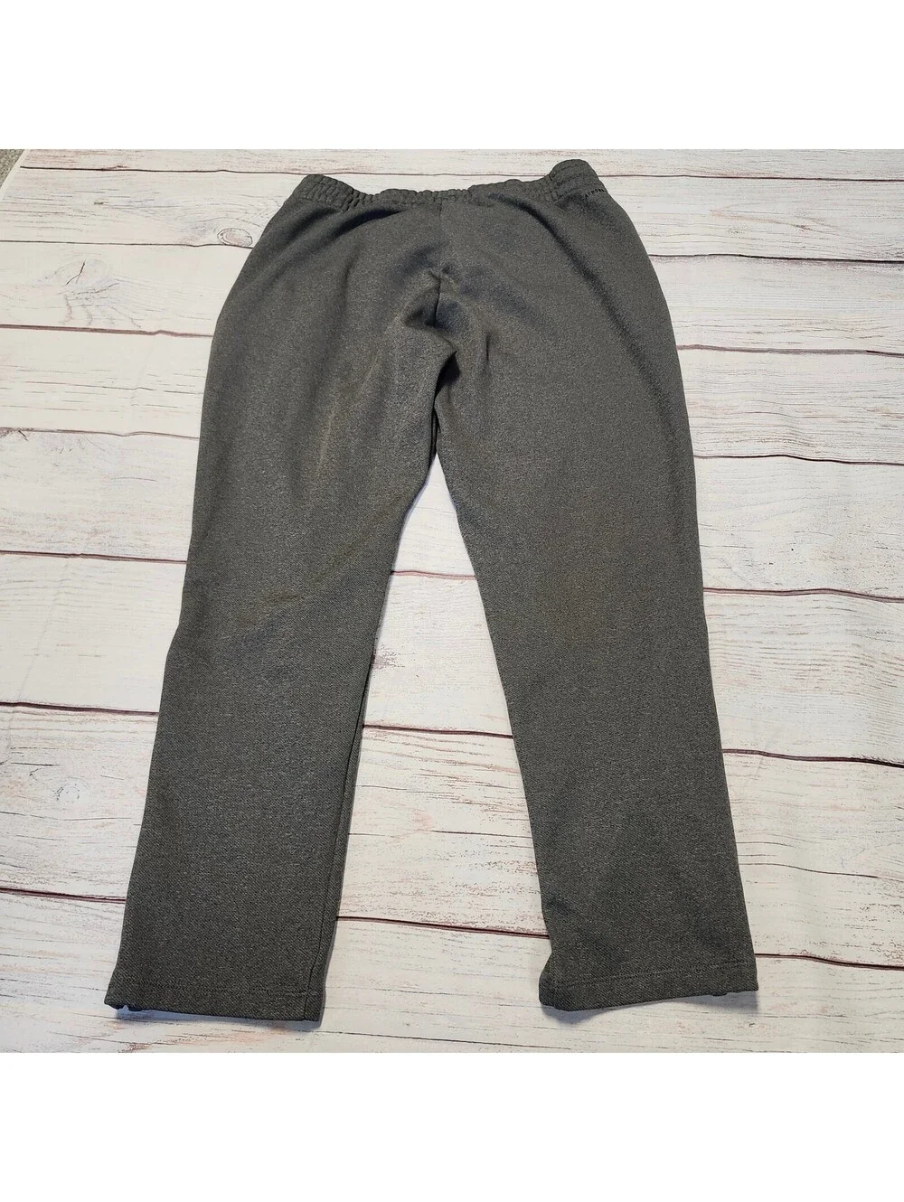 Adidas Gray Sweatpants with Drawstring Waist Size L